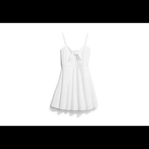 NWt Nine Britton Petrine Tie Front Swiss Dot Dress